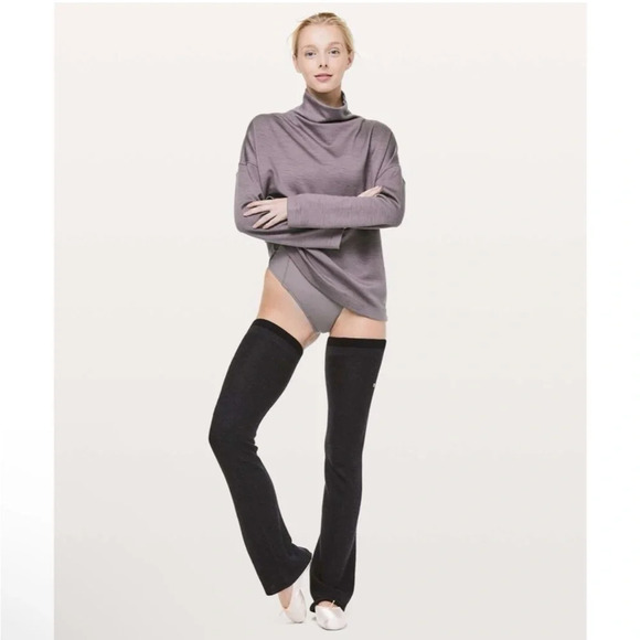 LULULEMON Principal Dancer Mockneck Merino Wool Cozy Warm Sweater - Picture 1 of 10